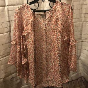 Sheer Blouse - XXL